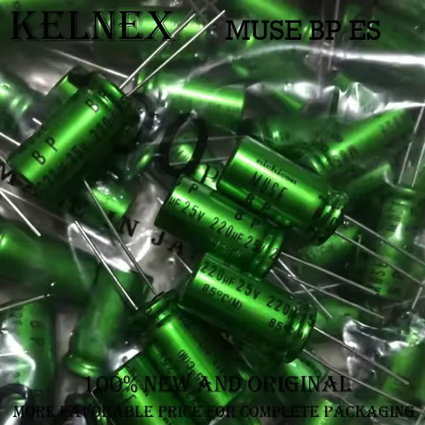 10pcs/lot Nichicon MUSE BP ES Non Polar Nonpolar Bipolar HiFi Audio Capacitor 4.7uf 10uf 22uf 47uf 1