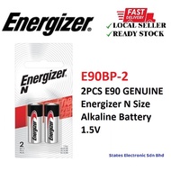 2PCS E90 GENUINE Energizer N Size Alkaline Battery 1.5V - E90BP-2