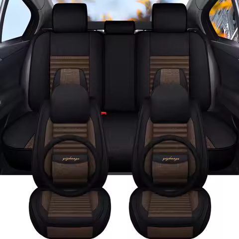 2025 new High Quality Flax Universal Car Seat Cover For Opel Astra k Haval H9 Kia Picanto BMW X3 G01