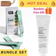 VT Cosmetics Reedle Shot 100 + VT Synergy Repair Cream 50 / Boost, Repair & Calm in One Routine