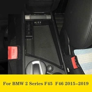 For BMW 2 Series Active F45 Gran Tourer F46 2015 -2019 Car Center Console Armrest Storage Box car ac