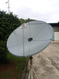 ANTENA PARABOLA VENUS SOLID DISH 6 FEET DIAMETER 1.8 METER GALVANIS