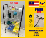 (Ready Stock)7003 Indo S Dish Rack /4 Tingkat rak pinggan/Rak mangkuk dan cawan rak/Rak dapur/jimat/