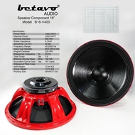 speaker component betavo 18” 18in 18inch B18-V400 B18V400 B18 V400 speaker komponen original !!!