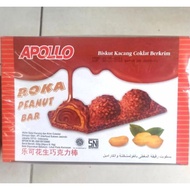Apollo Roka Chocolate Wafer Barpeanut 432g Apollo Chocolate Peanut/ Box 24s