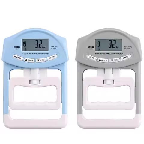 Digital Electronic Hand Dynamometer 90kg/200lbs Counting Gripper Hand Grips Strengthener Measurement
