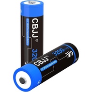 3.7 Volt 18650 Rechargeable Battery 3200mAh 18650 Button Top Battery High Capacity 18650 Batteries f