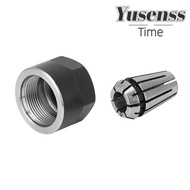 YUSENSS 2 PCS Spring Collet Set, 1/4 Inch Clamping Nut ER11 Collet Chuck, Precision Dynamic Balance 