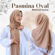 HIJAB PASHMINA INSTAN OVAL|| HIJAB INSTAN OVAL JERSEY|| PASHMINA INSTAN KAOS JERSEY