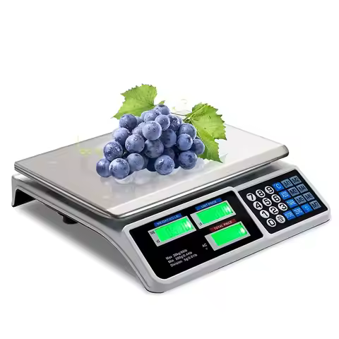 30KG Stainless Steel Electronic Scale Food Meat Counting Weighing Scale Price Computing Scale for St