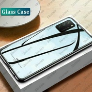 Oppo A16 Case Tempered Glass Case Casing Oppo A16