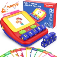 TALONITE Learning Educational Toys for 2 3 4 5 6 7 8 Year Old Boys Girls, Talking Flash Cards with 1