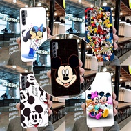 Phone Case For TCL 20 Pro 5G T810H 6.67" Soft TPU Relief Silicone Case Print Mickey Mouse Cover