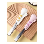 Ready Stock Cat Claw Barbecue Tongs Food Tongs Cooking Tongs Universal Food Tongs Barbecue Tongs Bak
