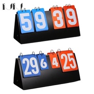 IUIU Score Score Flip Score Manual Flip Cards Lightweight Score Co-keeper Score for Table Tennis Bas