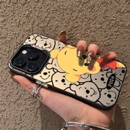 HP CYK1377 bear case iPhone series Compatible for iPhone 11 12 13 14 15 16 pro promax case for case 