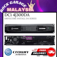 Crown DCi 4|300DA Power Amplifier with Dante ( DCi-4|300DA / DCi4|300DA )