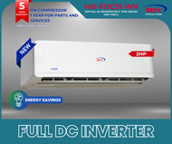 Matrix Aircon Shop PH - Mx-FDC51-INV 2HP Full DC Inverter Split Type Aircon (Unit Only) - Energy Efficient, Quiet Operation, Turbo Cooling, Self-Diagnosis, Easy Installation, Ideal for Large Rooms, One-Year Warranty.