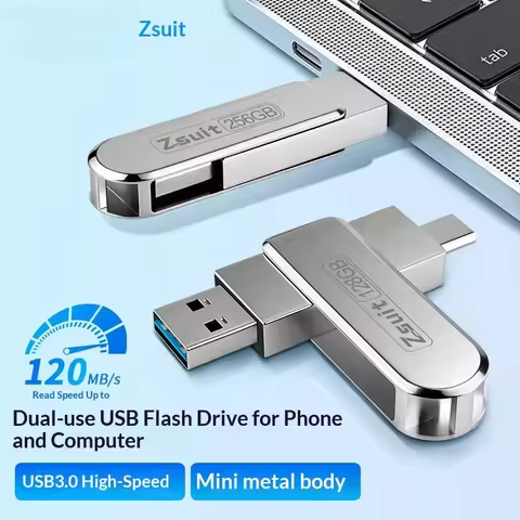 U Disk 128g Office USB Flash Drive Dual-head Type-c Mobile Phone Computer Dual-use USB3.2 High-speed