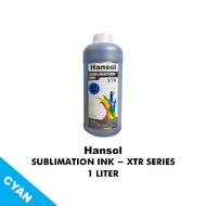 HANSOL SUBLIMATION INK XTR Series 1 Liter for Printer Refill ink Heatpress Dye Sublimation Available