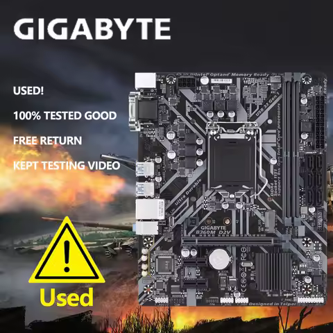 Gigabyte B360M D2V Motherboard Intel B360 LGA 1151 DDR4 Micro ATX VGA Core PS/2