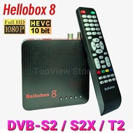 【Shop the Look】 Hellobox 8 Set Box H.265 Dvb T2 Dvb S2 S2x Support Rj45 Wifi Hevc Powervu Tv Box Tvbox Hellobox8