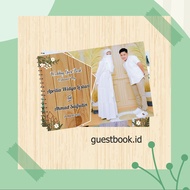 Custom Photo Invitation Guest Book / Guest Book Softcover/