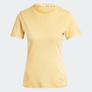 adidas เทรนนิง & Gym & Training เสื้อยืด Designed for Training HEAT.RDY HIIT ผู้หญิง สีเบจ IU1125