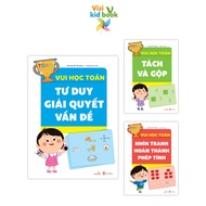 Children's books - Combo of 3 Fun Learning Math books - Pre-Primary Math - Interactive books - For c