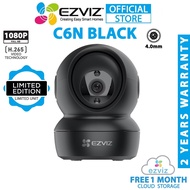 EZVIZ C6N 2MP Full HD 1080P Motion Detection Two Way Talk 360° Pan/Tilt Security CCTV Camera (Black)