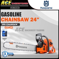 [ HUSQVARNA ] 390XP Chainsaw 24" Guide Bar &amp; Chain with Free Gifts