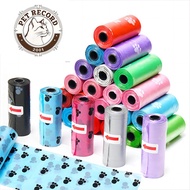 Pet Garbage Bag Pets Poop Plastic Bags for Dog Cat Waste Poo Bag Clean Up Refill Rolls Plastik