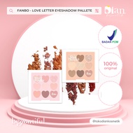 FANBO - LOVE LETTER EYESHADOW PALLETE