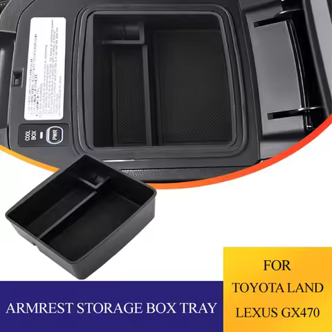 For Toyota Land Cruiser Prado FJ 150 for Lexus GX400 GX460 2004-2019 Control Armrest Storage Box tra