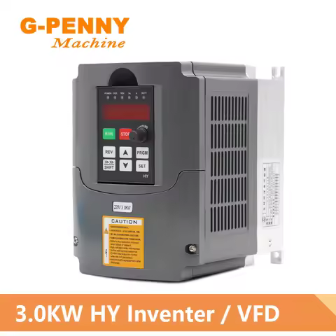 3.0KW HUANYANG 220v Inverter CNC Spindle motor speed control Variable Frequency Drive 0-400Hz 3P out