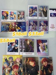 偶像夢幻祭ES あんスタ｜ Crazy:B ｜天城燐音 HiMERU 櫻河琥珀 ｜拍立得 透卡  明信片 鐳射票