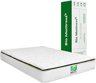 Bio Mattress: Green Tea Queen Size Mattress with Foam Plus and High-Density Rubber Foam Core - 5-Year Warranty Included