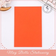 A4 orange photo paper, 80gsm thin, Orange craft paper