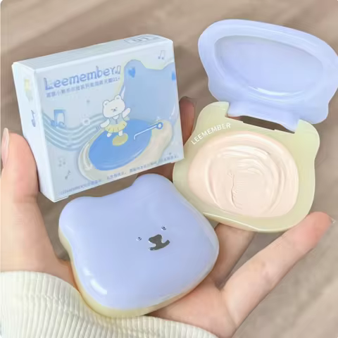 LEEMEMBER Bear Water Light Brighten Blusher Multi Purpose Bronzer Highlighter Contouring Blush Cream