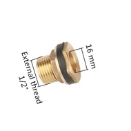 1/2" 3/4" 1" Male Thread Brass Thread Connector Garden Irrigation Water Tank Water Faucet Water Supply Connection Adapter Fish Tank Adapter 1/2" 3/4" 1" Male Thread Brass Connector Pipe Fitting