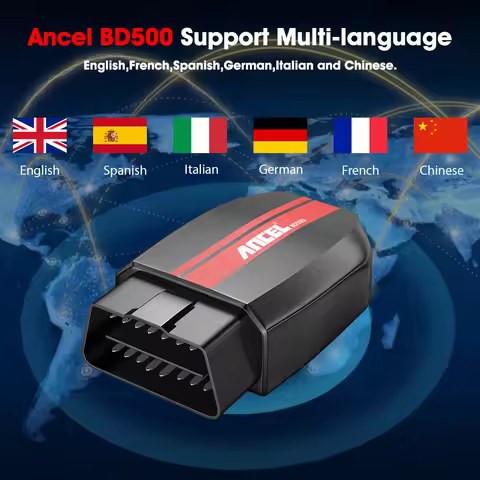 ANCEL BD500 OBD2 Code Reader Full System Auto Scan Tool Oil Reset EPB Reset Throttle Relearn Diagnos