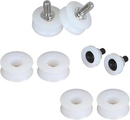 Zieichy 8Pcs Body Window Roller Rear Quarter Glass Set Compatible with Chevy,Malibu,Skylark,F85,Cutl