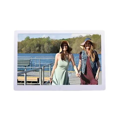 15.4-inch Digital Photo Frame 1280 * 800 USB/SD Video, Music, Picture, Black and White Digital Photo