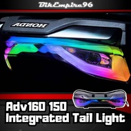 Honda ADV160 ADV150 Integrated Rear Tail Lamp Light Rainbow Color LED ADV 160 150