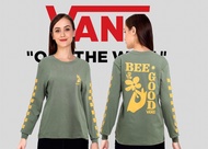 Kaos Vans Be Good Tee Thyme Lengan Panjang Original
