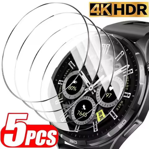 1-5pcs HD Clear Tempered Glass for Honor Watch 6 Plus Screen Protector 9h Anti-scratch Protective Fi