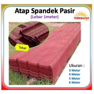 ATAP SPANDEK PASIR TEBAL GALVALUM ANTI KARAT