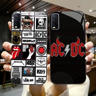 DK-25 AC DC HD Glass Casing for VIVO Y12S Y20 Y20s Y20i V15 Y50 S1 Y30 V50 Y03 Y29 Lite Pro