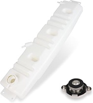 JDMON Engine Coolant Overflow Reservoir Tank w/Cap Compatible with Ford Truck F600 F700 F800 1980-19