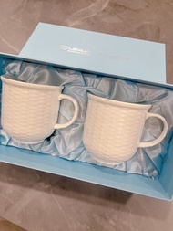 (全新)WEDGWOOD x LEXUS 聯名款 英式編織籃馬克杯 骨瓷 花茶杯 咖啡杯 收藏
